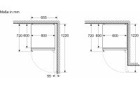 Siemens Kühl-Gefrierkombination iQ500 KG39NAIAT Rechts, Wechselbar