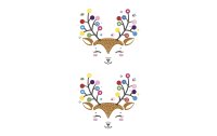 Paper + Design Taschentücher Colourful Deer 1...