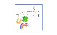 Cart Glückwunschkarte Good Luck 15 x 15 cm