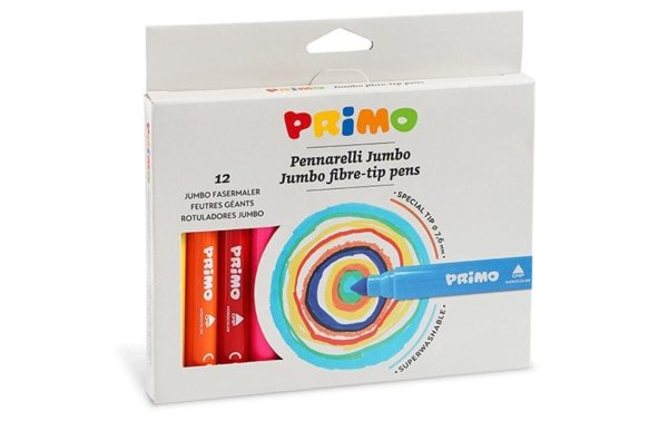 Primo Jumbo Assortiert, 12 Stück