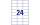 Avery Zweckform Universal-Etiketten L4718-20 70 x 37 mm, Wetterfest