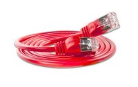 SLIM Slimpatchkabel  Cat 6, U/FTP, 15 m, Rot