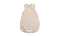 Julius Zöllner Baby-Ganzjahresschlafsack Moon Uni Sand Gr. 56/62