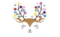 Paper + Design Weihnachtsservietten Colourful Deer 33 cm...