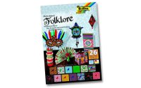 Folia Motivblock Folklore Mehrfarbig