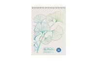 Herlitz Spiralblock Greenline A7, Ginkgo