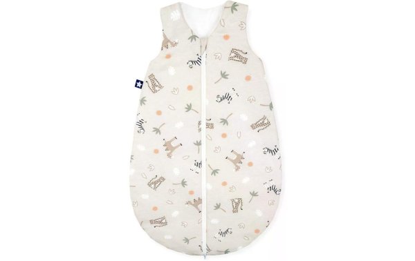 Julius Zöllner Baby-Ganzjahresschlafsack Jersey Savanne Beige Gr. 50/56