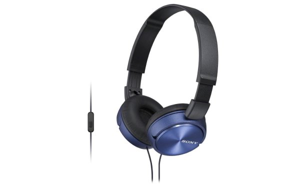 Sony On-Ear-Kopfhörer MDR-ZX310AP Schwarz; Blau