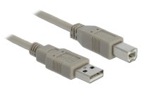 Delock USB 2.0-Kabel  USB A - USB B 1.8 m