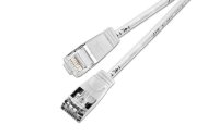 SLIM Slimpatchkabel  Cat 6, U/FTP, 20 m, Weiss