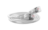 SLIM Slimpatchkabel  Cat 6, U/FTP, 15 m, Weiss