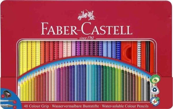 Faber-Castell Farbstifte Colour Grip 48 Stück