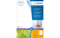 HERMA Ordneretiketten Recycling 10834 192 x 38 mm permanent, Weiss