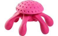 KIWI WALKER Hunde-Spielzeug Octopus Rosa, S, 13 x 13 x 7 cm