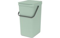 Brabantia Recyclingbehälter Sort & Go 16 l, Hellgrün