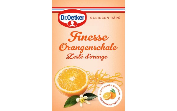 Dr.Oetker Finesse Geriebene Orangenschale 18 g