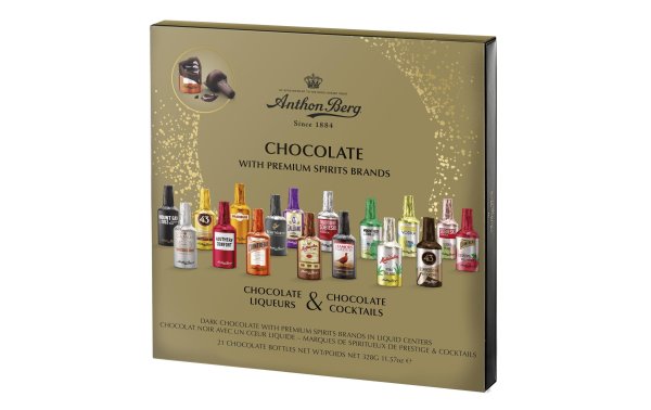 Anthon Berg Schokoladen-Pralinen Chocolate Liqueurs Collection 328 g