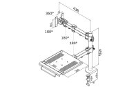 Neomounts by NewStar Tischhalterung FPMA-D960NOTEBOOK bis...