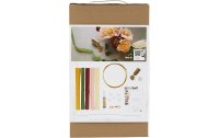 Creativ Company Bastelset Krepppapier-Set Strohkranz