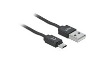 Delock USB 2.0-Kabel USB A - Micro-USB B 0.92 m