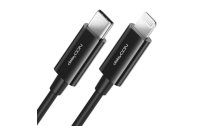 deleyCON USB 2.0-Kabel  USB C - Lightning 1 m