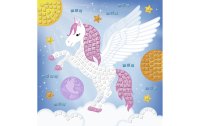 URSUS Moosgummi-Set Glitter Pegasus, Mehrfarbig
