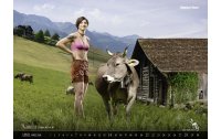 Calendaria Kalender Bauern Girls 2024 56 x 40 cm