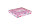 Pajoma Teelichter in Herzform Pink, 50 Stk
