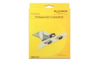 Delock PCI-Express-Karte 89555 2x Seriell / RS232