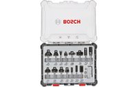 Bosch Professional Fräserset 8-mm-Schaft 15-teilig
