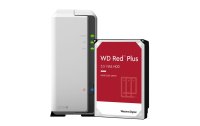 Synology NAS DiskStation DS120j 1-bay WD Red Plus 1 TB
