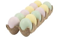 Creativ Company Eier aus Plastik 6 Stück, pastellfarben
