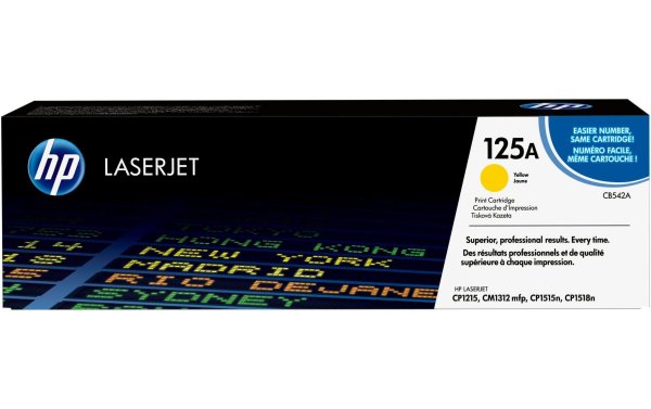 HP Toner Nr. 125A (CB542A) Yellow