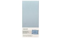 COCON Kopfkissenbezug Perkal 50 x 70 cm, Eisblau, 2...