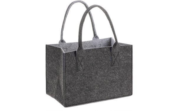 Glorex Tasche Filz Anthrazit/Grau