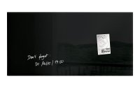Sigel Magnethaftendes Glassboard artverum 45 cm x 91 cm, Schwarz