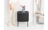 Brabantia Wäschesammler BO Schwarz, 60 l