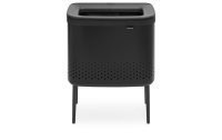 Brabantia Wäschesammler BO Schwarz, 60 l