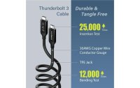 Edimax Thunderbolt 3-Kabel 40 Gbps USB C - USB C 0.5 m