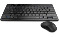 Rapoo Tastatur-Maus-Set 8000M Schwarz/Grau