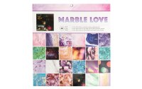 American Crafts Designpapier Marble Love 48 Blatt