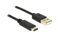 Delock USB 2.0-Kabel  USB A - USB C 2 m