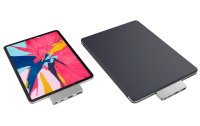 HYPER Dockingstation Hyperdrive 4-in-1 iPad Pro 2018 - 2020 Silver
