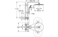 GROHE Duschsystem Vitalio EcoJoy 310