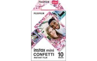 Fujifilm Sofortbildfilm Instax Mini 10 Blatt confetti