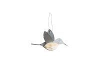 Tranquillo Aufhänger Vogel Silber, 9 x 13 cm