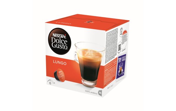 Nescafé Kaffeekapseln Dolce Gusto Lungo 16 Stück