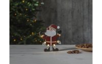 Star Trading LED-Figur Weihnachtsmann Billy, 17 cm, Rot