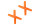 OMPHobby Heckrotorblätter Orange 4 Stück M1 Evo