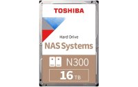 Toshiba Harddisk N300 3.5" SATA 16 TB